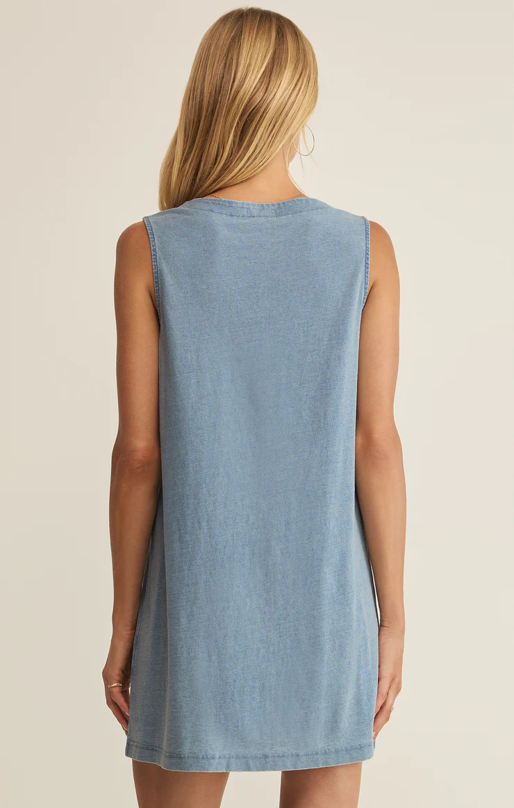 Z Supply Solace Denim Mini Dress