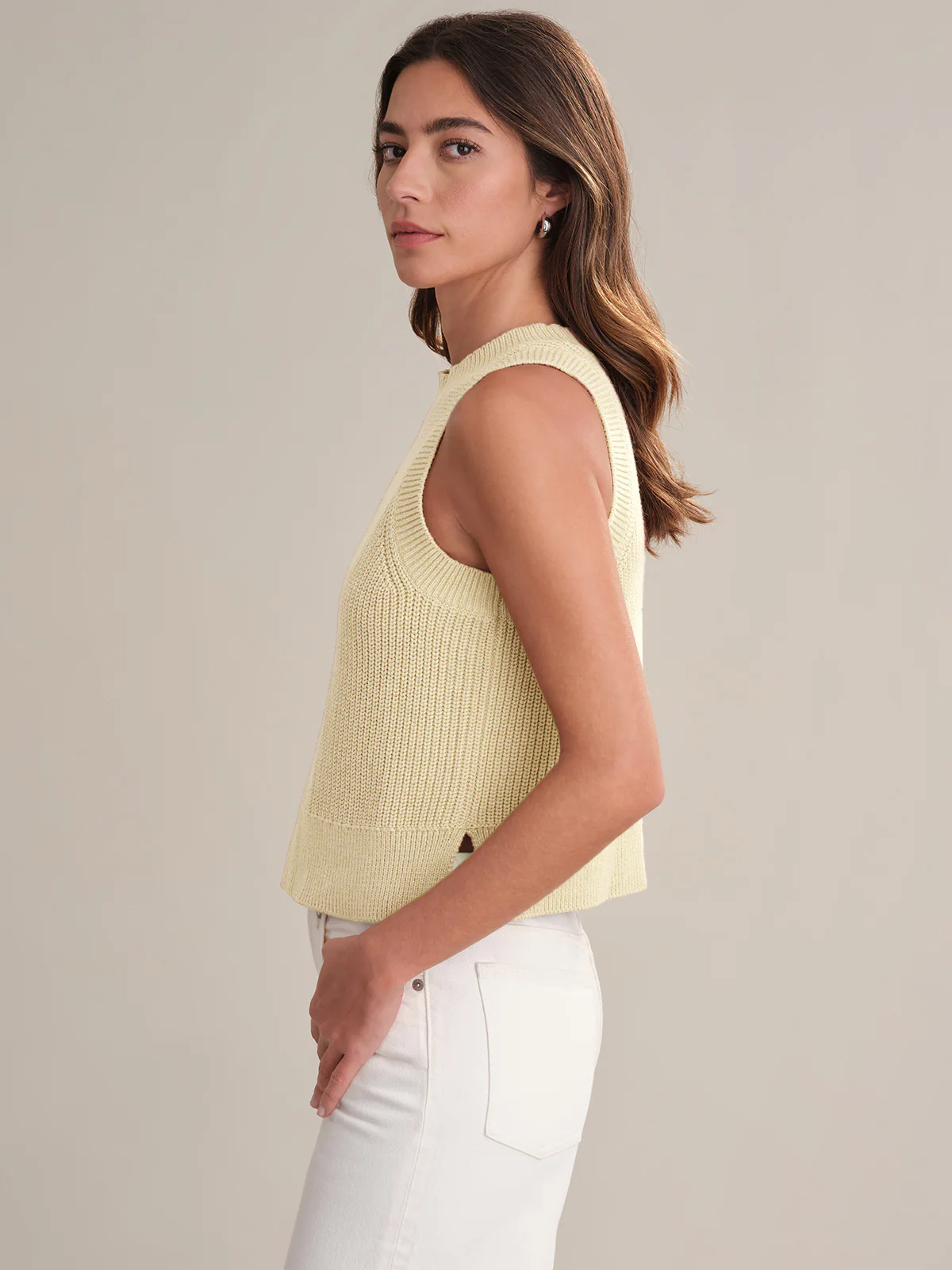 525 Sweaters Demi High Crewneck Tank