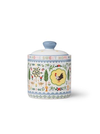 Rifle Paper Co Home Sweet Home Porcelain Canister