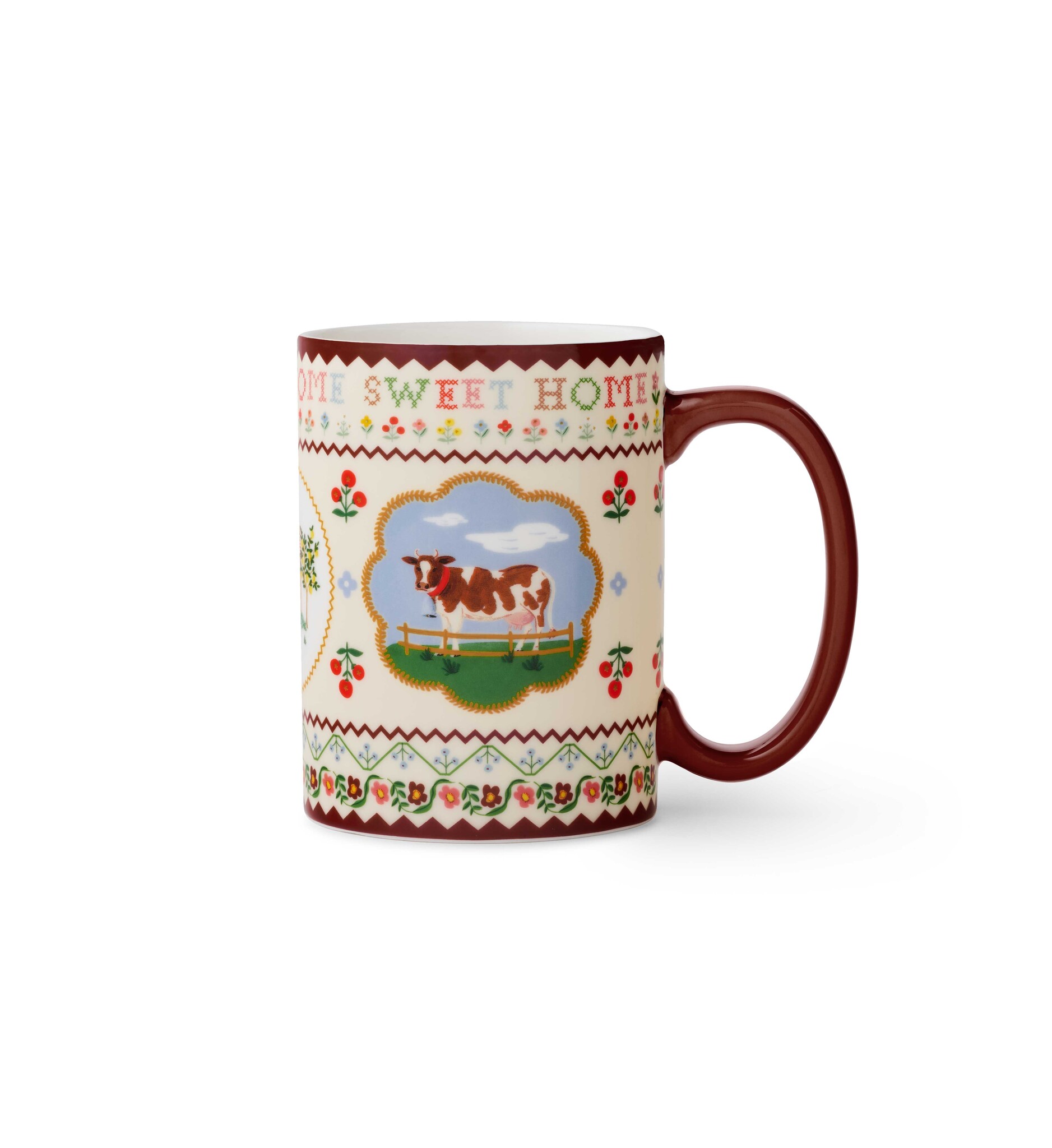 Rifle Paper Co Home Sweet Home Porcelain Mug