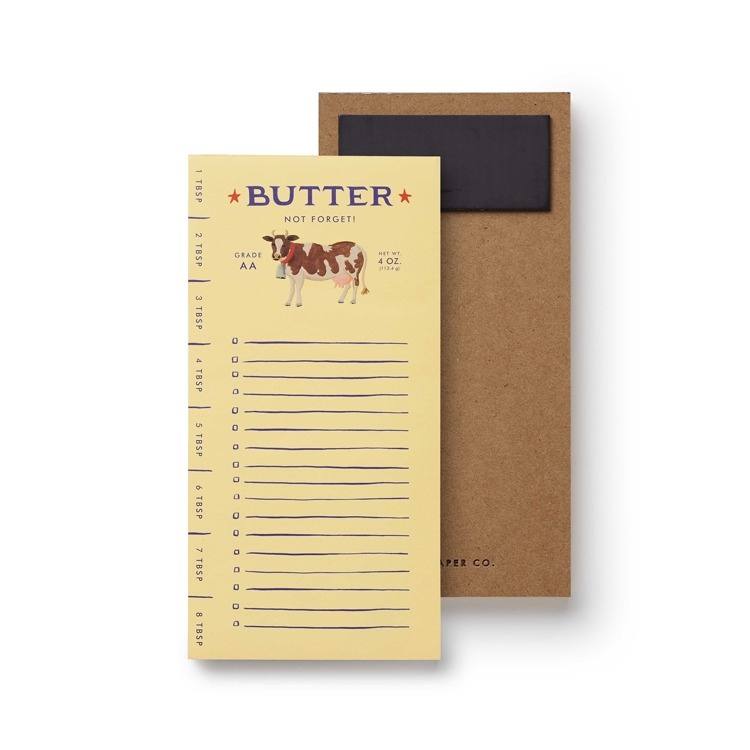 Rifle Paper Co Butter Not Forget Market Pad