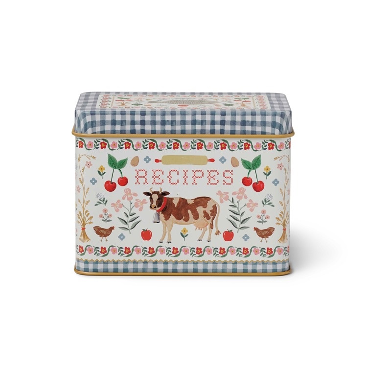Rifle Paper Co Home Sweet Home Recipe Tin