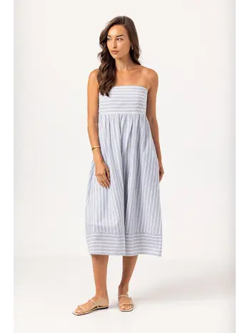 Sundays Slate Stripe Kenny Dress