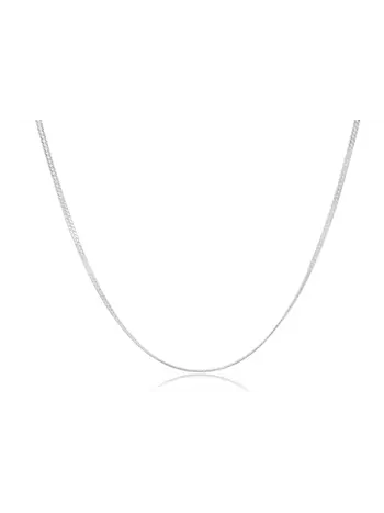 enewton 15" Choker Herringbone Chain-Sterling