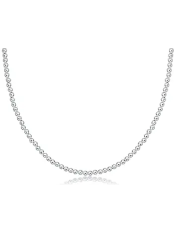 enewton 17" Choker Beaded-Classic Sterling 3MM