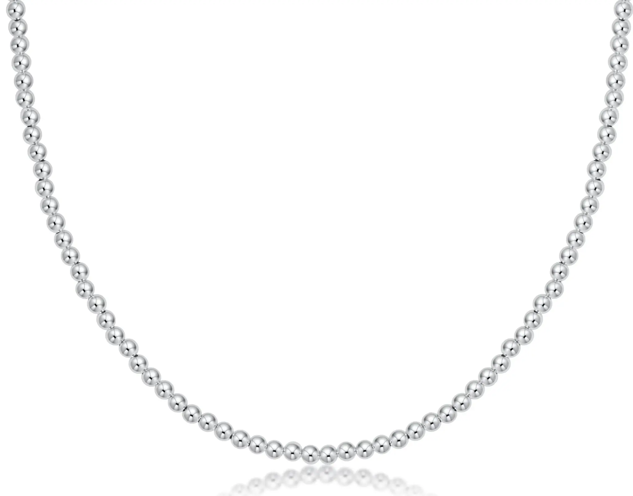 enewton 17" Choker Beaded-Classic Sterling 3MM