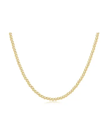 enewton 15" Choker Beaded-Classic Gold 3MM