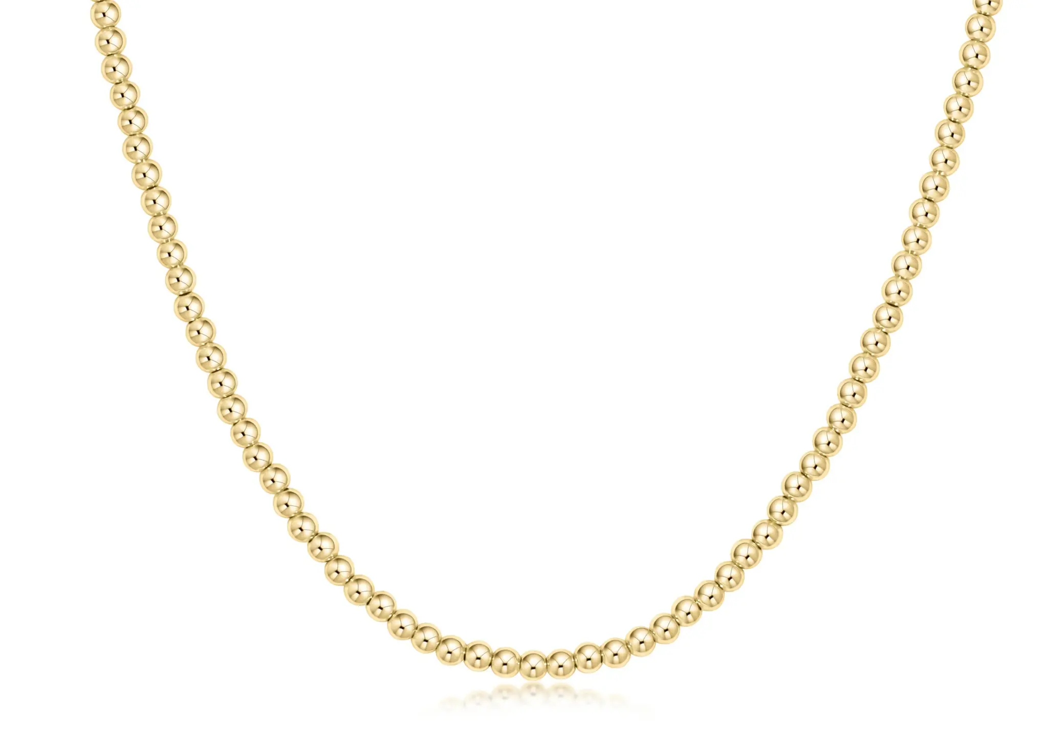 enewton 15" Choker Beaded-Classic Gold 3MM