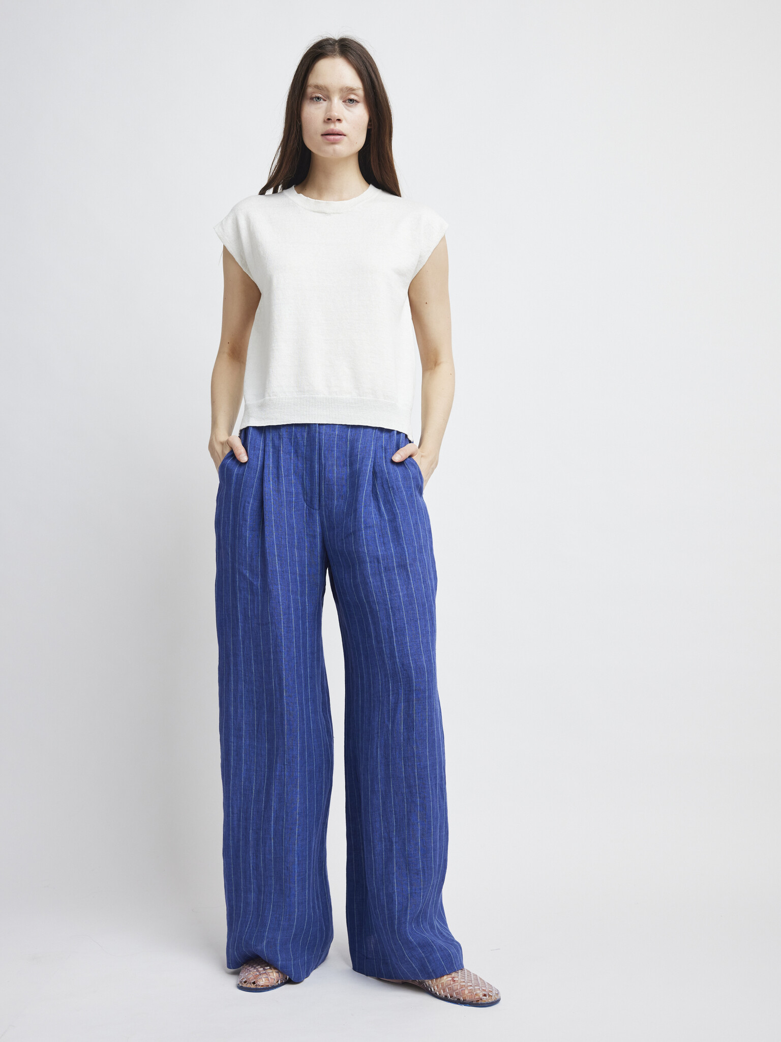 Self Contrast Caroline Pants