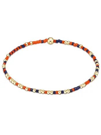 enewton Gameday Hope Unwritten Bracelet-Bright Orange-Matte Navy