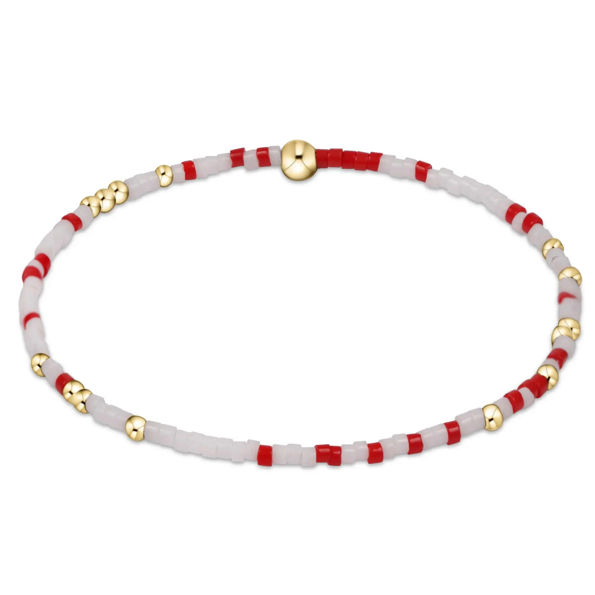 enewton Gameday Hope Unwritten Bracelet-Bright Red-White