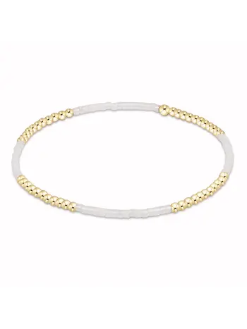 enewton Hope Blissful Bracelet-Silky White