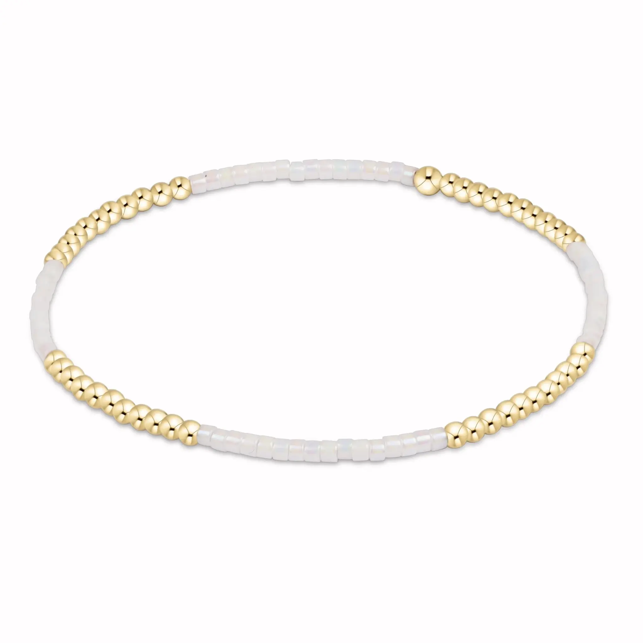 enewton Hope Blissful Bracelet-Silky White