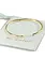 enewton Cherish Gold Bangle Bracelet Small
