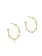 enewton Beaded Simplicity 1" Post Hoop-Gold 4MM