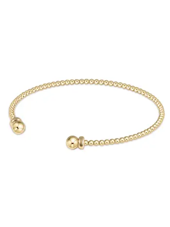 enewton Classic Gold 2MM Bead Cuff-Gold