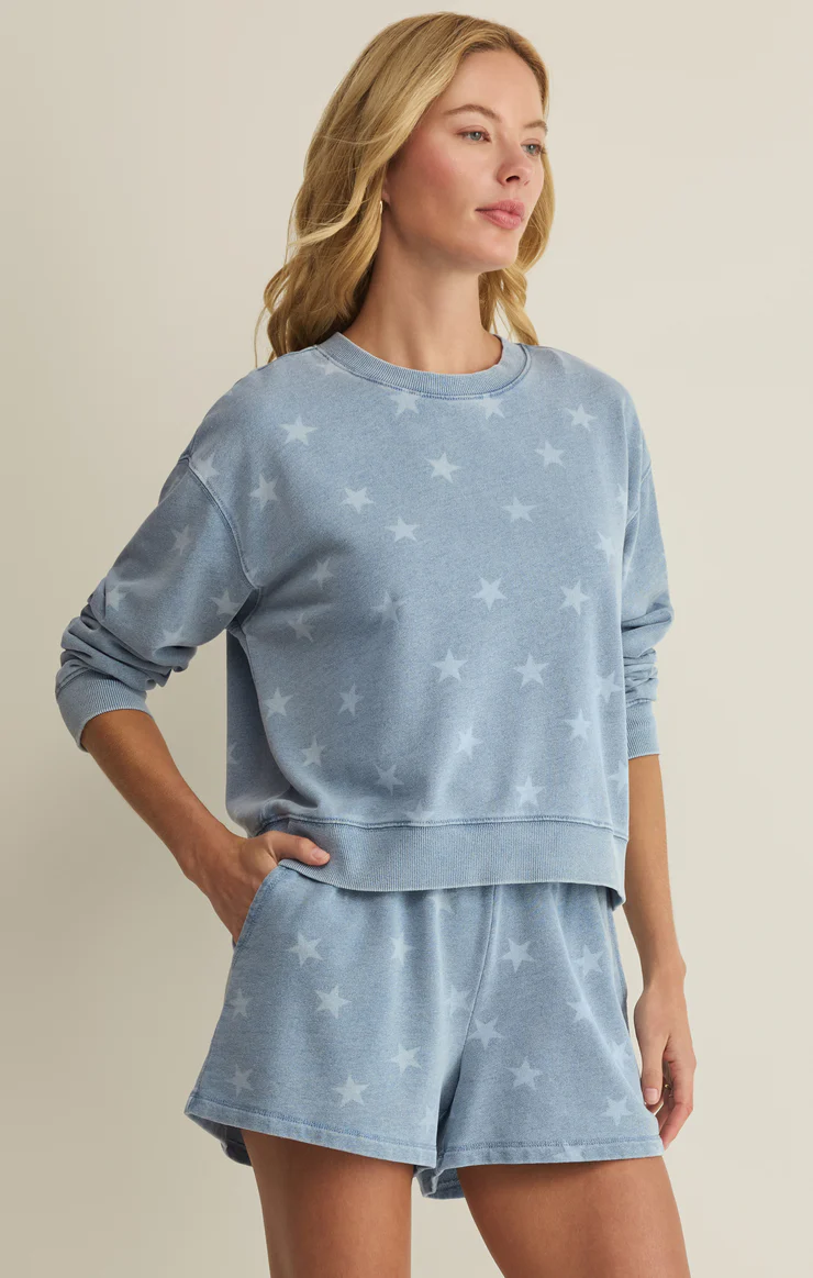 Z Supply Written Stars Sweatshirt