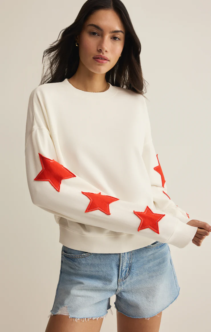 Z Supply Stars First Date Sweatshirt