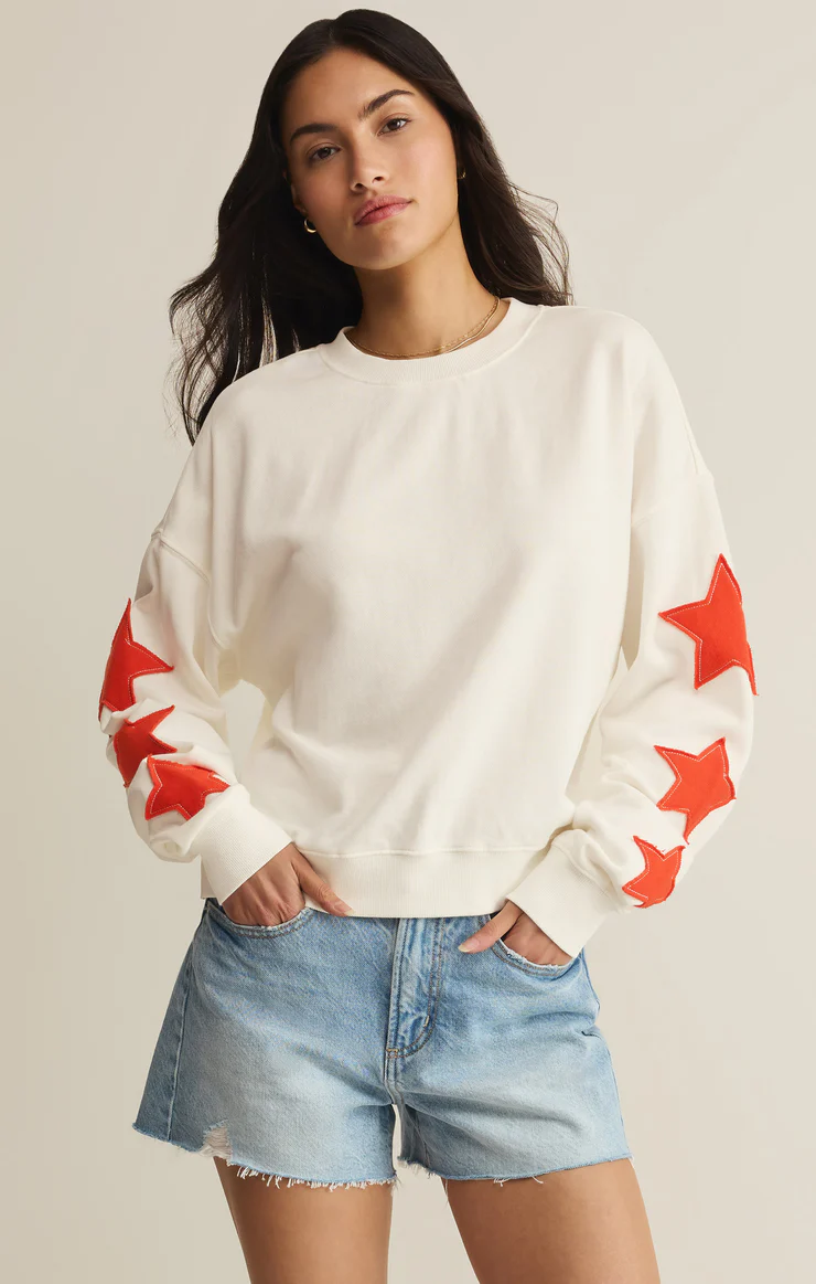 Z Supply Stars First Date Sweatshirt