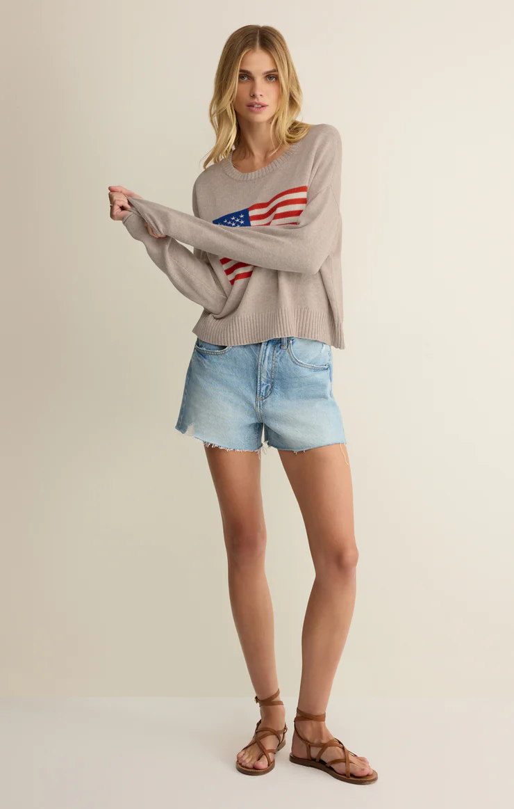 Z Supply Sienna Patriot Sweater
