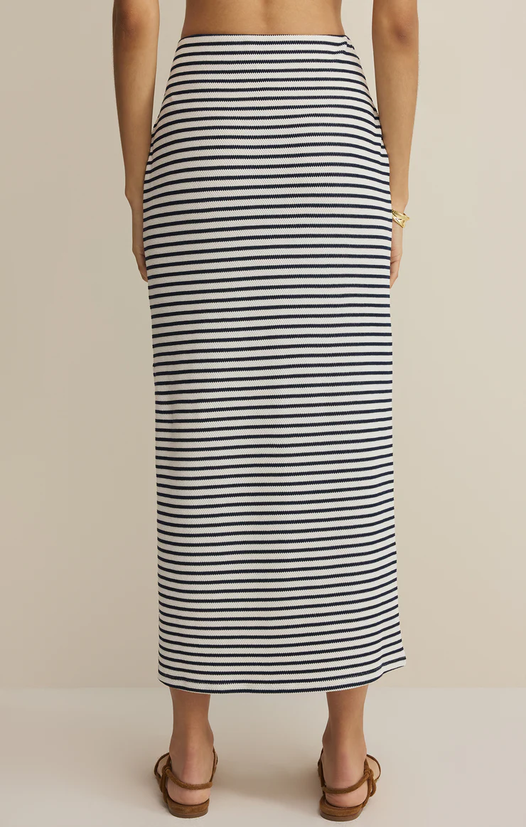 Z Supply Ainslie Stripe Midi Skirt