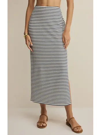 Z Supply Ainslie Stripe Midi Skirt