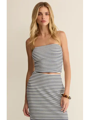 Z Supply Caffari Stripe Tube Top