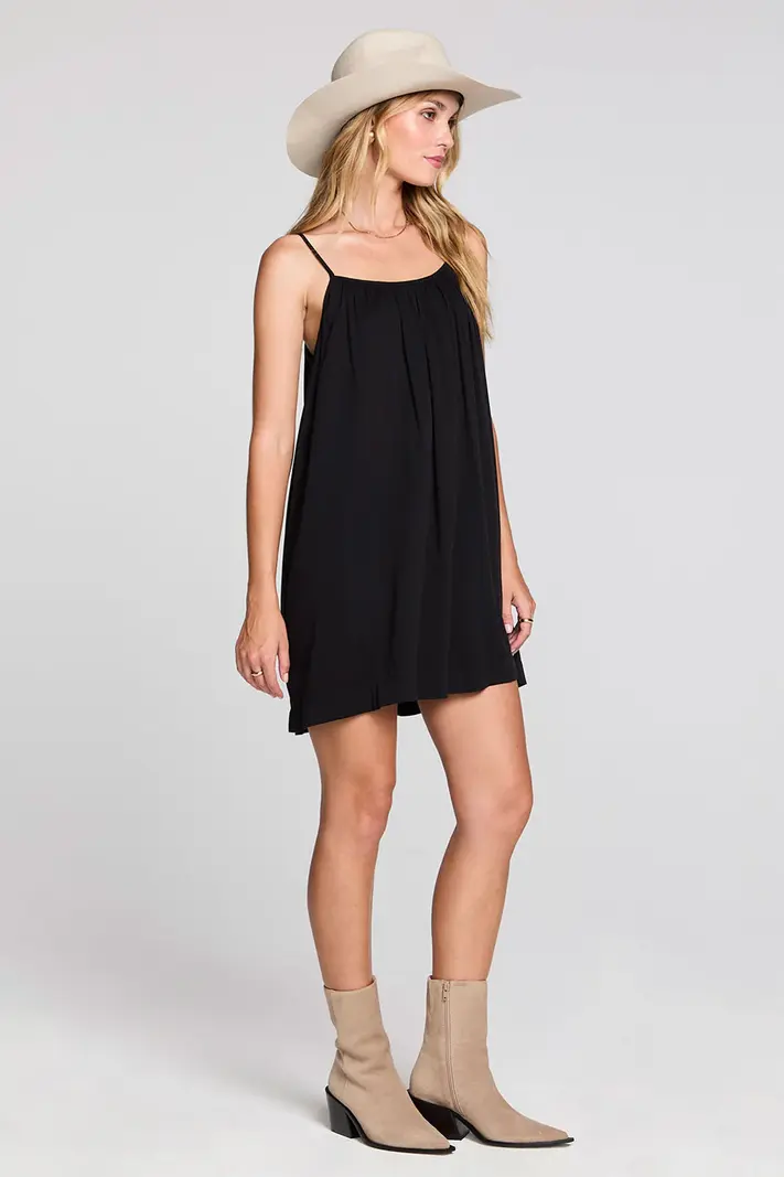 luxe black dress Lady Black Tie - Venetian Gown - Luxe Metallic Off-shoulder Evening Dress main image 1