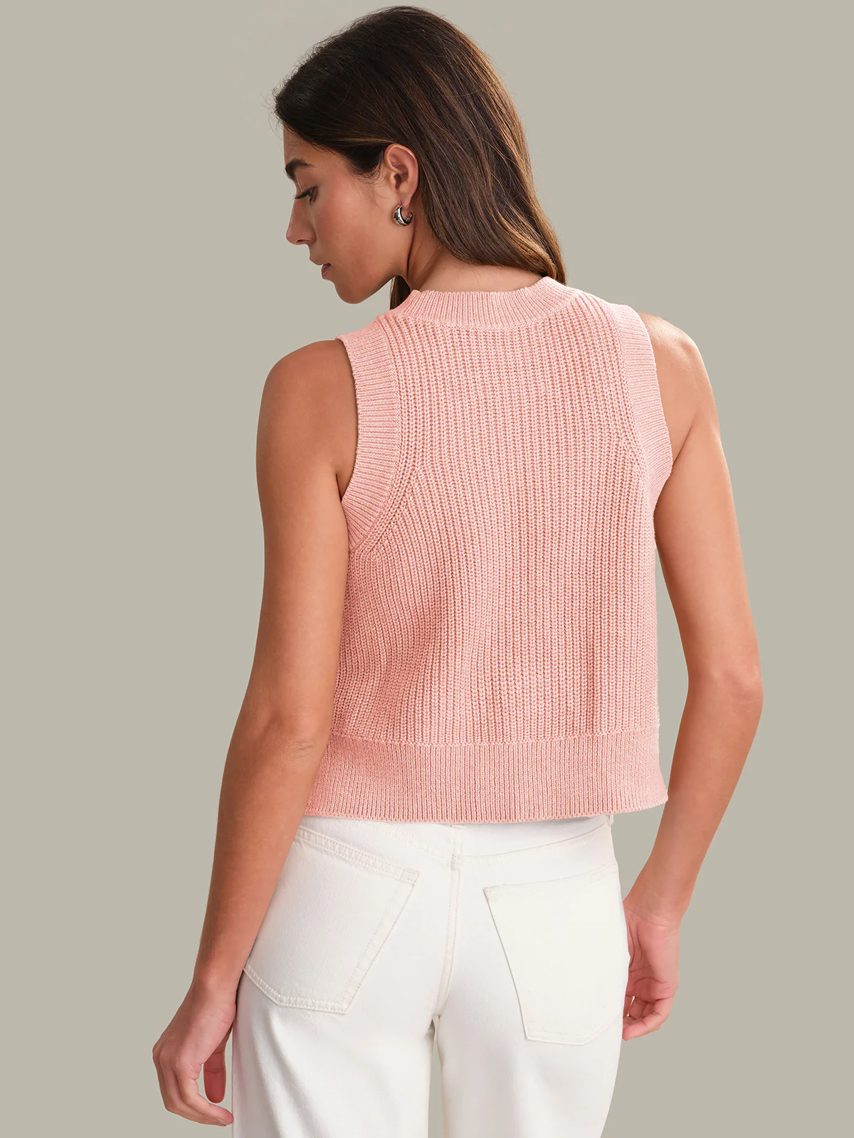 525 Sweaters Demi High Crew Neck Tank