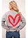 House of Shan Live What You Love Relaxed Graffiti Crewneck
