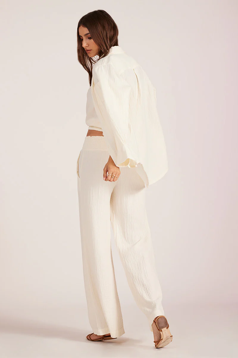 Bobi Button Front L/S Top
