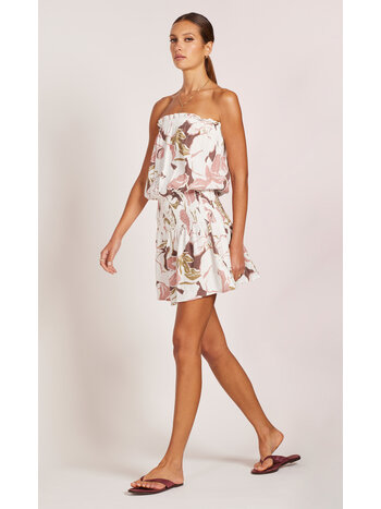 Bobi Smocked Tube Dress