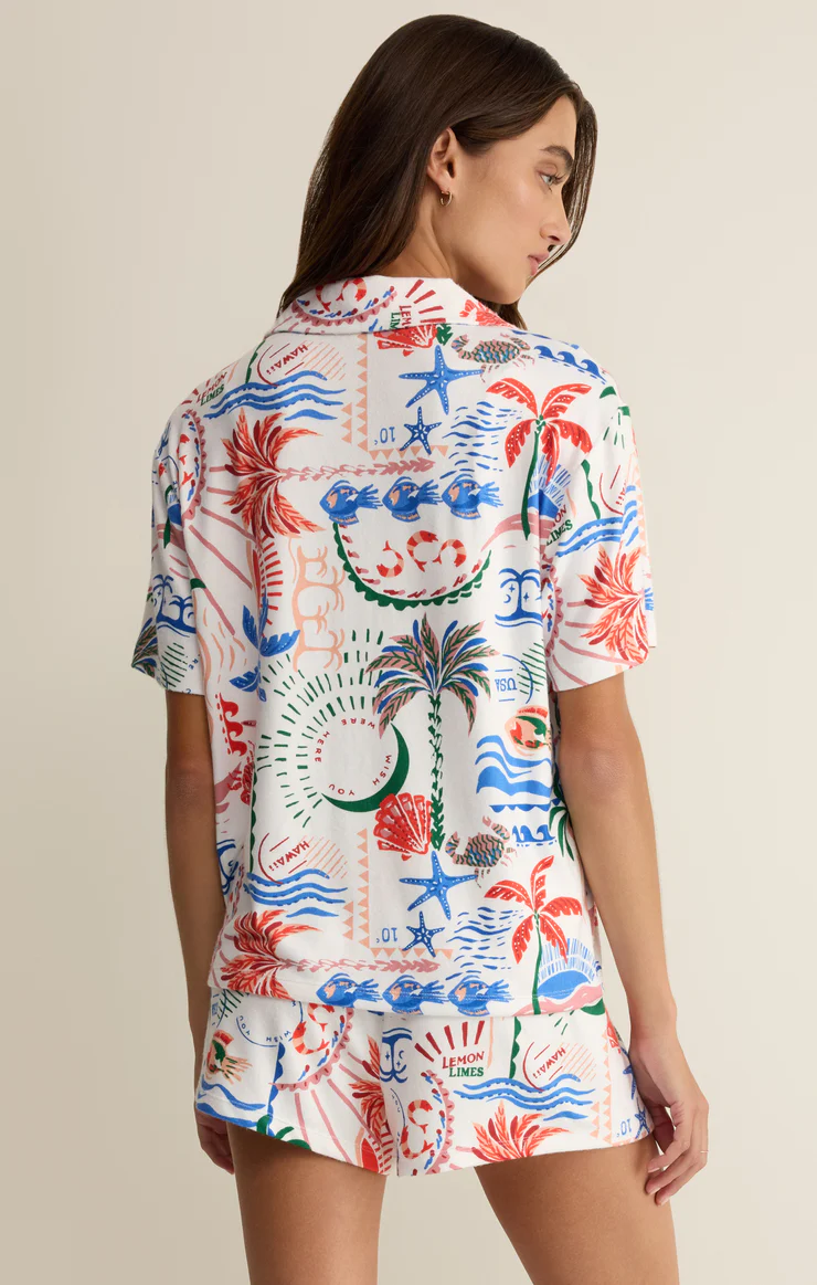 Z Supply Beach Days Getaway PJ Top