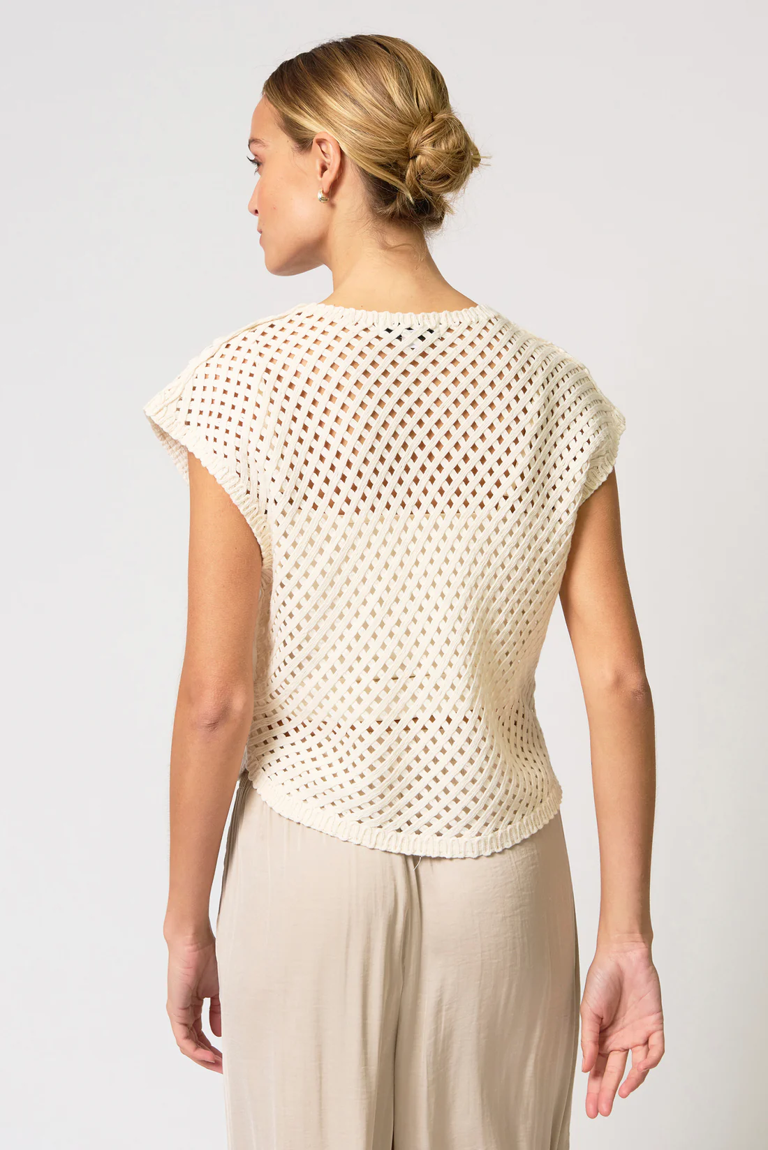Central Park West Ember Machine Crochet Top