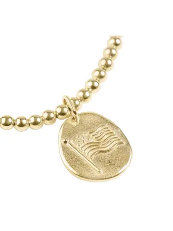 enewton Classic Gold 3mm Bracelet-Inspire America Gold Disc