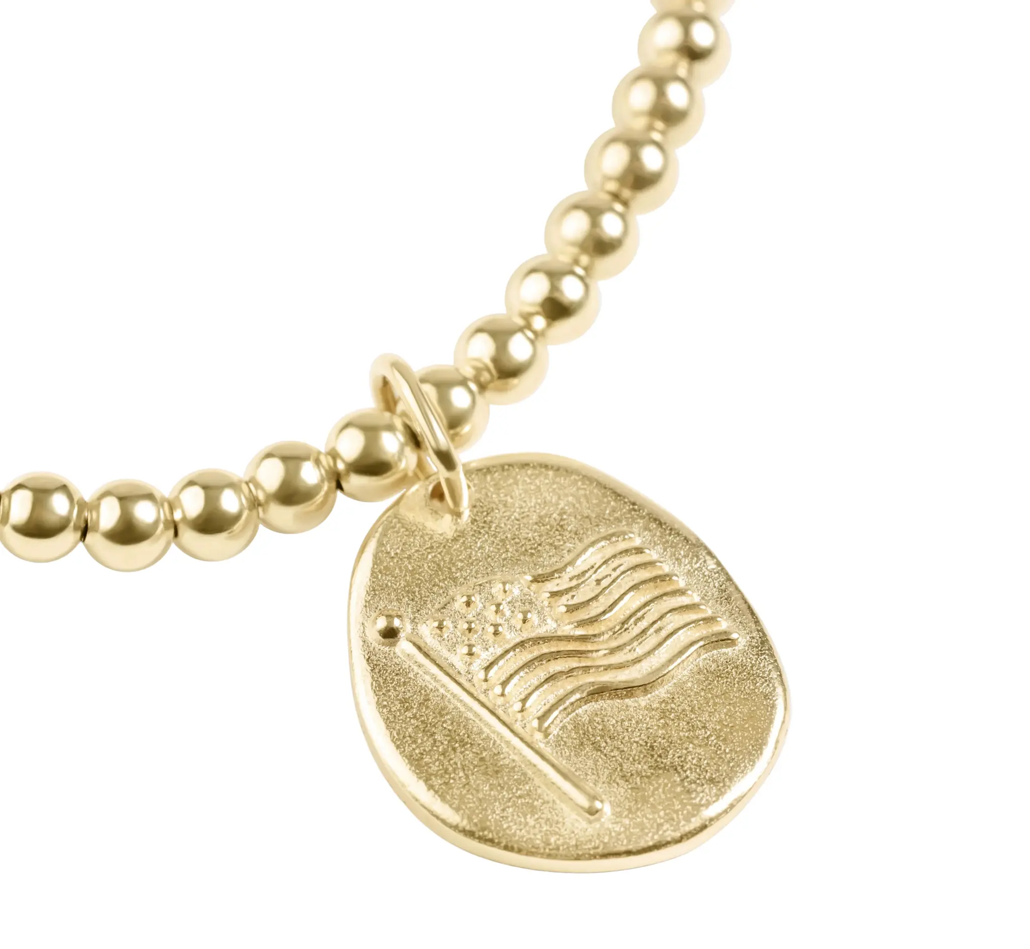 enewton Classic Gold 3mm Bracelet-Inspire America Gold Disc