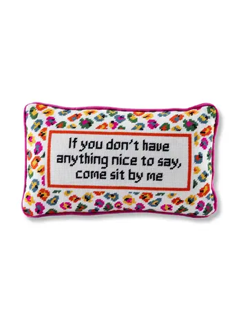 Furbish Studio Come Sit By Me Pillow