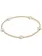enewton Signature Cross Gold Pattern 2mm Bead Bracelet