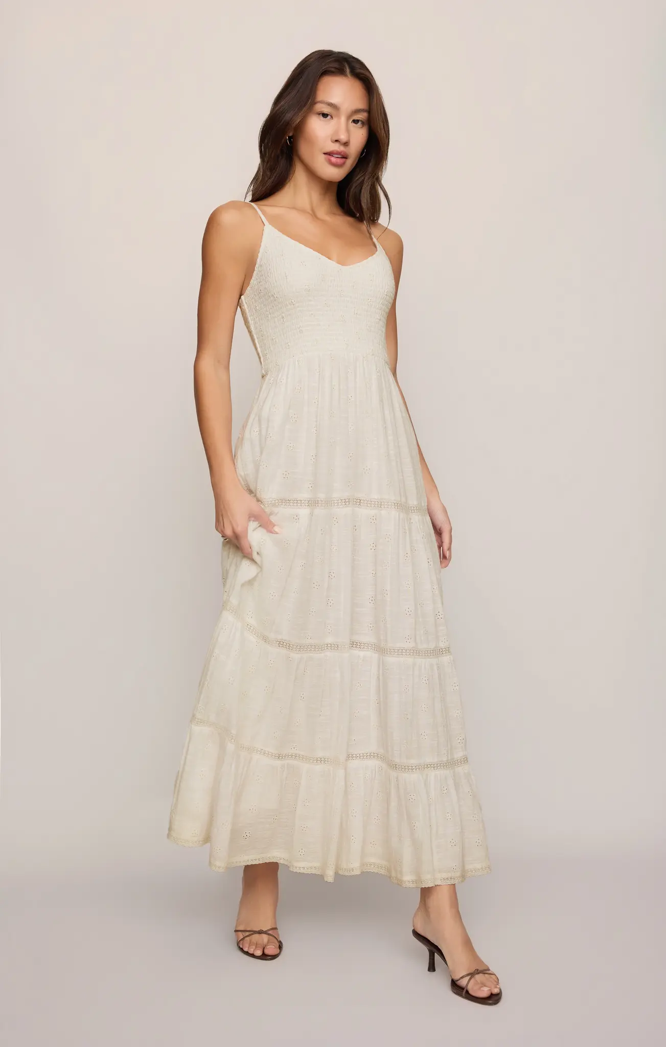 Z Supply Behati Eyelet Midi Dress