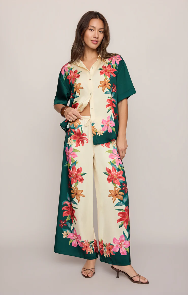 Z Supply Lani Kiwi Button Up