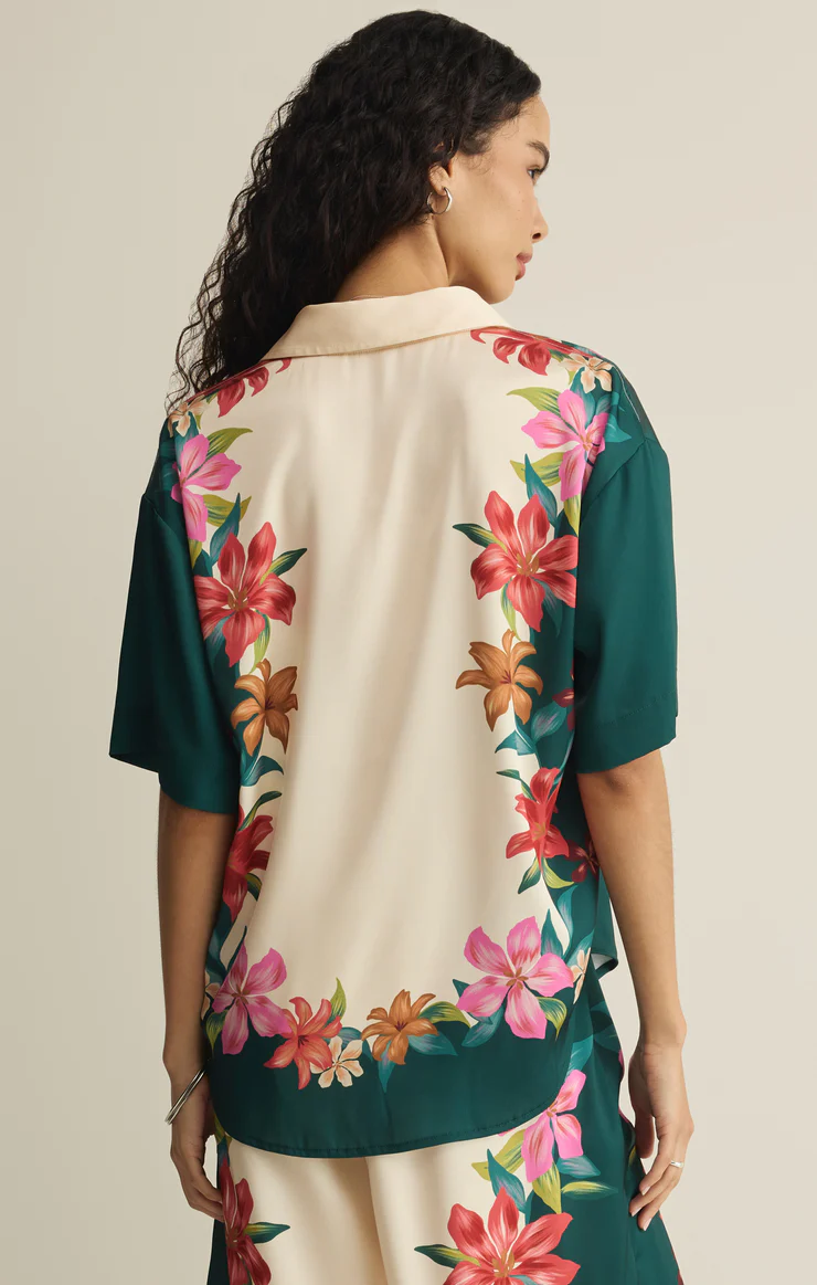 Z Supply Lani Kiwi Button Up