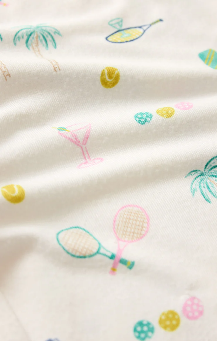 Z Supply Court Sports PJ Top