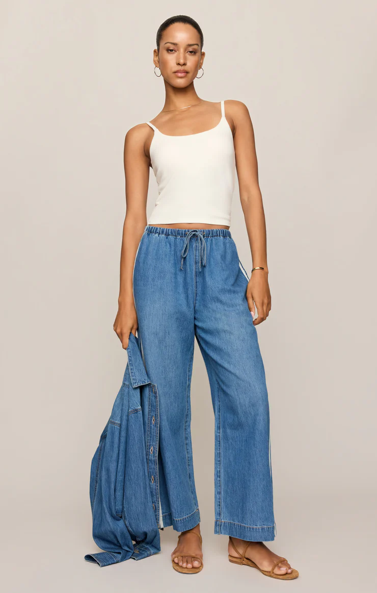 Z Supply The Sidelines Denim Track Pant