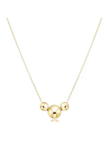 enewton 16" Necklace Gold-Purpose Gold