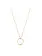 enewton 16" Necklace Gold-Halo Gold Charm