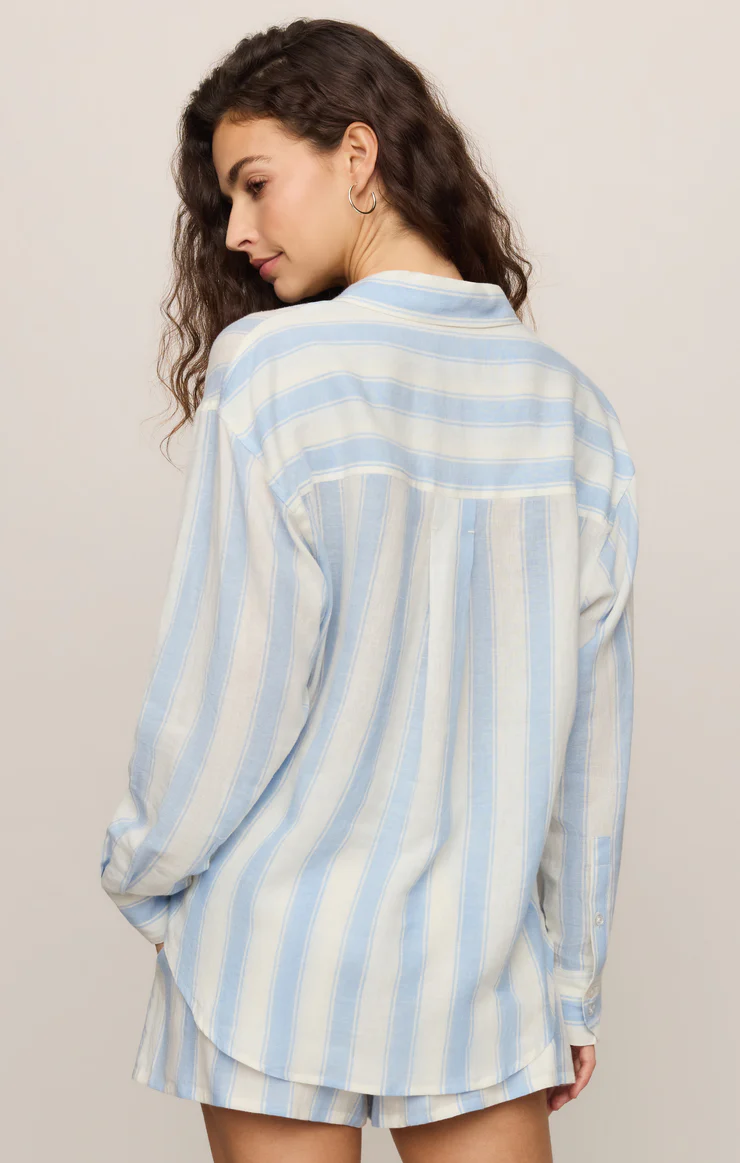 Z Supply The Perfect Striped Button Up