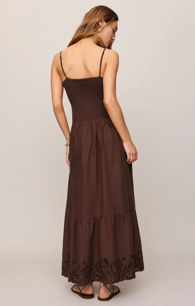 Z Supply Esti Embroidered Maxi Dress