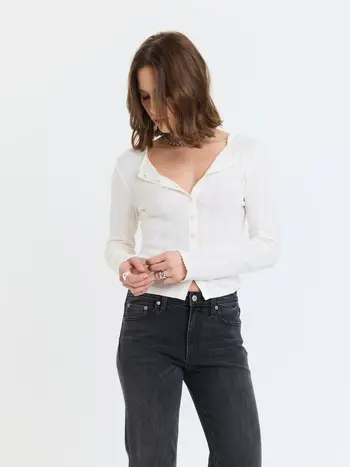 Daze Stargazer Pointelle Cardigan