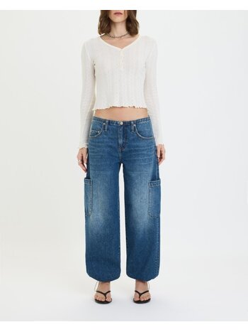 Daze Mirage Mid Rise Cargo Harem