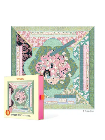 Werkshoppe Let's Play Mahjong 1000 Piece Puzzle